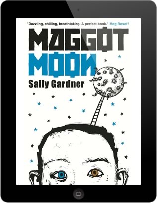 Maggot Moon Multi-touch iBook Image of Maggot Moon in an iPad